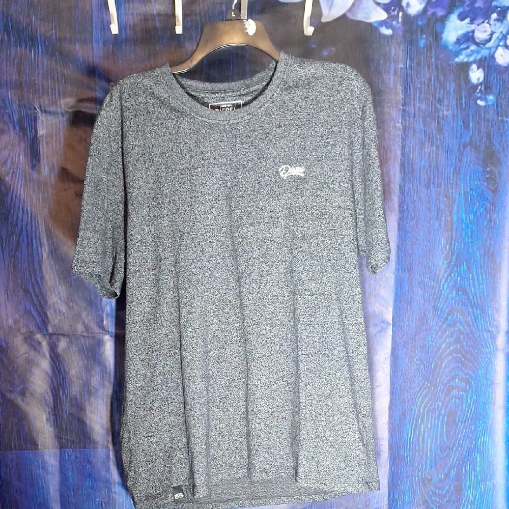 Diesel Black/ Heather Grey Basic Tee - image 2